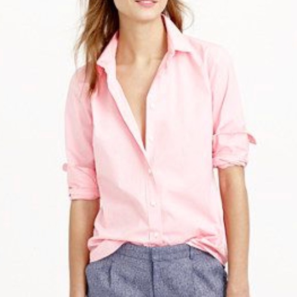 J. Crew Tops - J.Crew Stretch Perfect Shirt